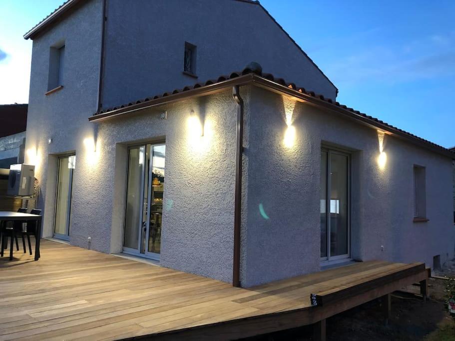 Maison Calme Dans Village Typique Du Sud 4 Etoiles Palau-del-Vidre Exteriör bild